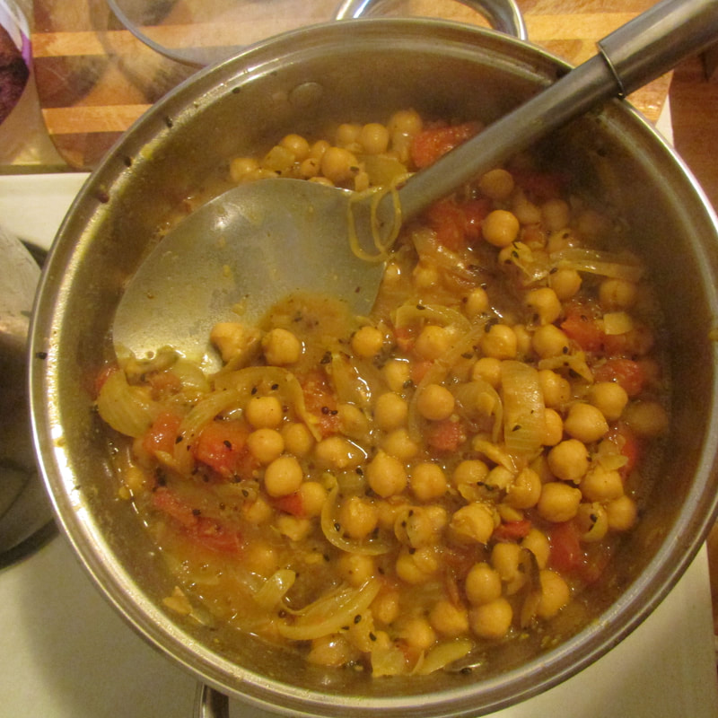Chickpeas Curry I The Garden Recipe I - THE GARDEN RECIPE